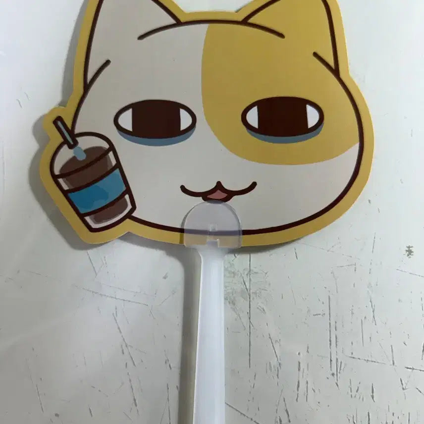 [BUNJANG] Myangyi and Meonggu Pop-up Cat Fan / 묘냥이와 멍구 팝업 묘냥이 부채
