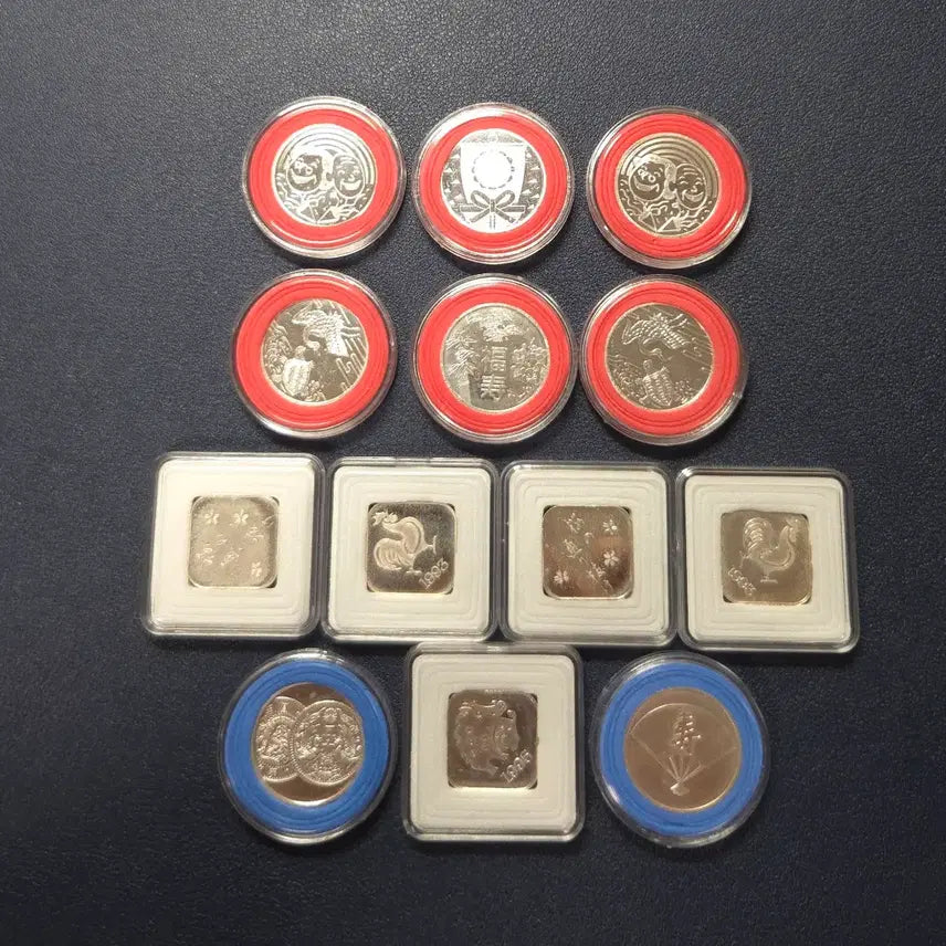 [BUNJANG] 15 Japanese Mint Discarded Silver Coins - Collection Grade / 일본 민트해체은화 총15개모두 사용제 희귀은화수집용