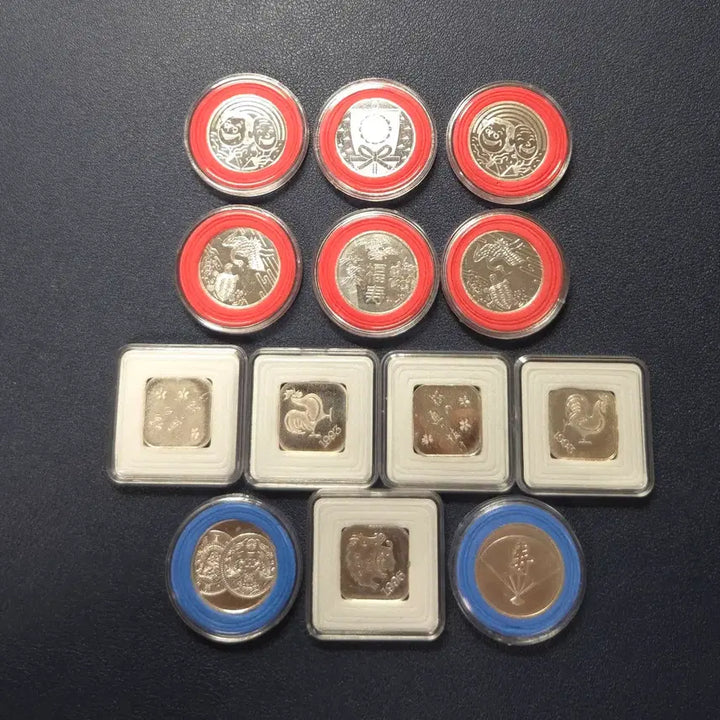 [BUNJANG] 15 Japanese Mint Discarded Silver Coins - Collection Grade / 일본 민트해체은화 총15개모두 사용제 희귀은화수집용