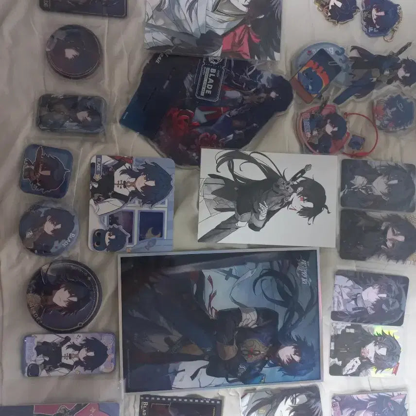 [BUNJANG] Blade Official &amp; Unofficial Merchandise Bundle Set / 블레이드 공굿/비공굿 탈덕처분