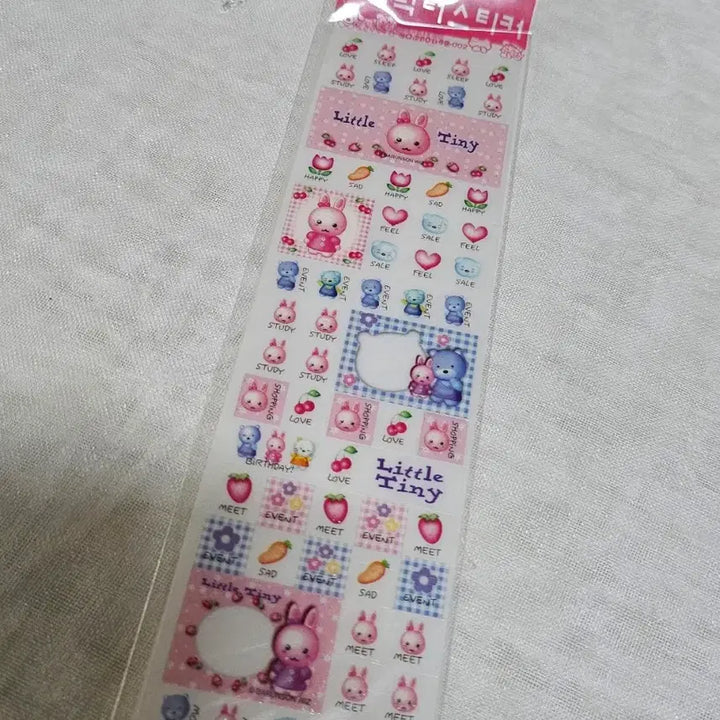 [BUNJANG] Barunson Character Glitter Square Stickers - Candy Cat, Pimpim / 바른손 캐릭터 반짝이 사각 스티커 고전문구 다꾸 캔디캣 핌핌이 빈티지 레트로