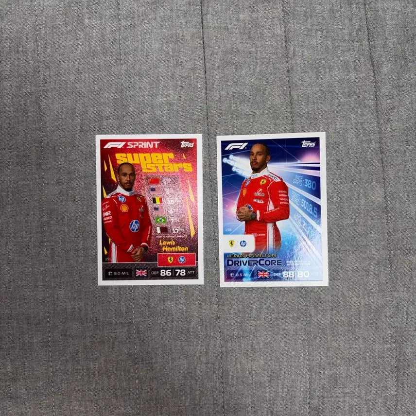 [BUNJANG] Topps TurboAttax F1 2026 Hamilton Black Edge Card / 탑스 터보어택 F1 2026 해밀턴 블랙엣지 판매