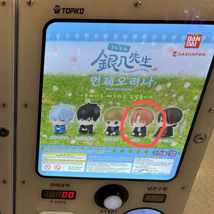 [BUNJANG] Gintama Kamui Jet-Set Gacha (Sealed) / 은혼 카무이 삼젯 미개봉 가챠
