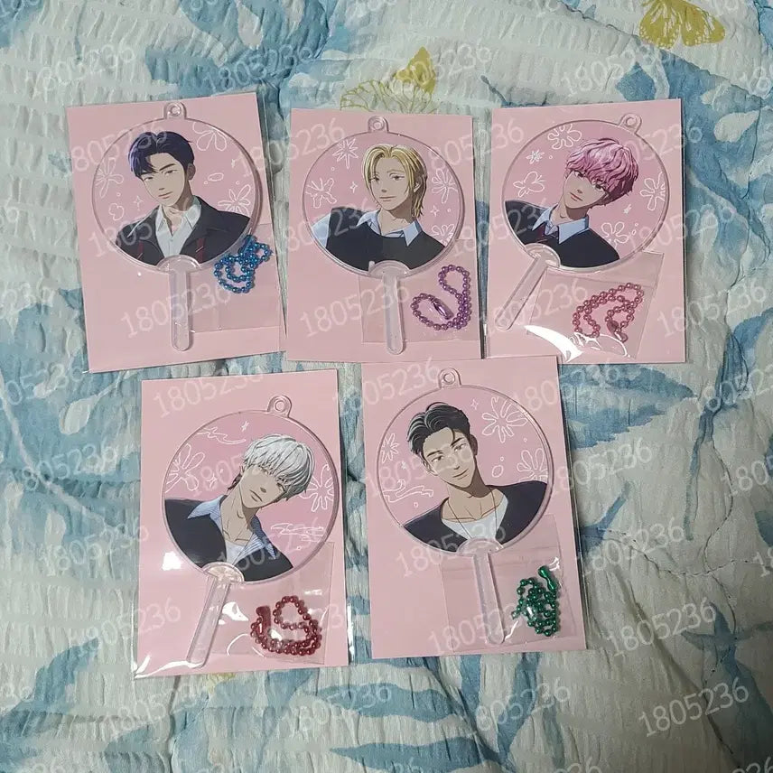 [BUNJANG] PLAVE Hide-and-Seek Mini Picket Keyring Bundle Set / 플레이브 숨바꼭질 미니피켓 키링 일괄