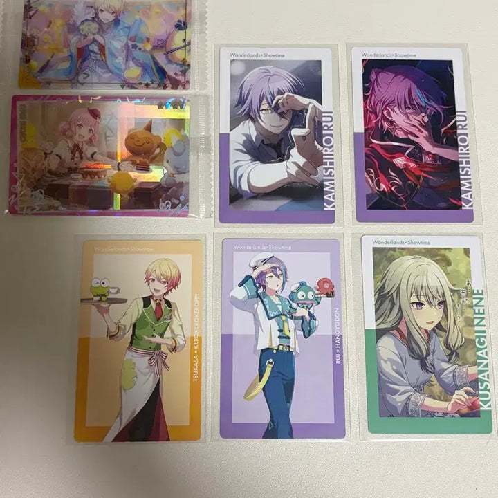[BUNJANG] Project Sekai Wonderlands x Sanrio Tsukasa Rui Wafer Izumi Pika Card Pascha / 프로세카 프세카 원더쇼 산리오 츠카사 루이 화데 에무 발렌 웨하스 이픽카드 파샤