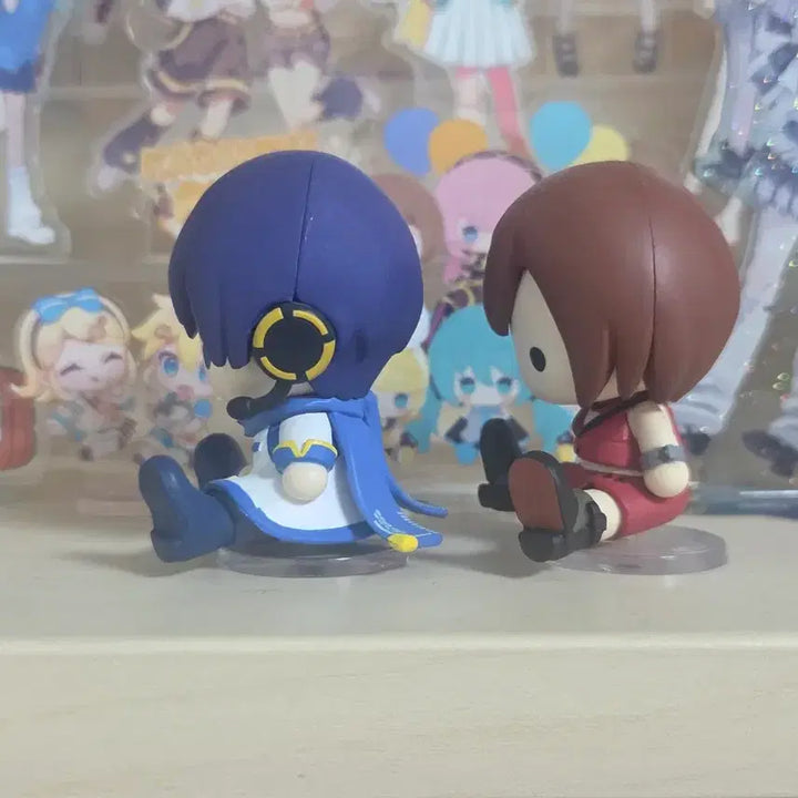 [BUNJANG] Vocaloid Kaito &amp; Meiko Petadole Bundle Set / 일괄) 카이토 메이코 페타돌ㅣ 보컬로이드 KAITO MEIKO