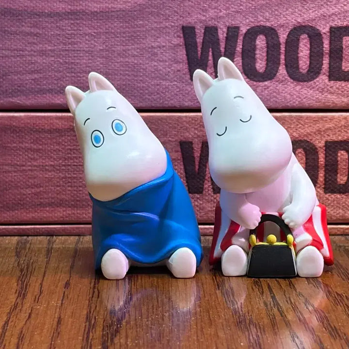 [BUNJANG] Moomin Figure Set (2 Types) / 무민 피규어 2종 세트