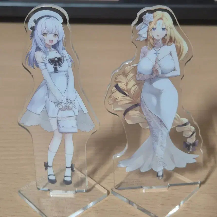 [BUNJANG] Niken Rapunzel &amp; Starlight Cruise Lottery Acrylic Standee Bundle / 개봉 니케 라푼젤+스화 쿠지 아크릴 일괄로 팝니다.