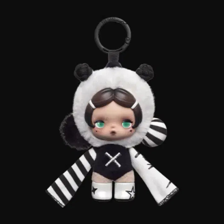 [BUNJANG] Pop Mart Skullpanda Off Mode Series Doll Keychain - Secret / 팝마트 스컬판다 off 오프 모드 시리즈 인형 키링 - 시크릿