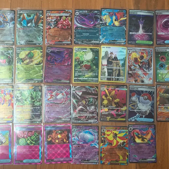 [BUNJANG] Pokemon Card Bundle Set - SR, CSR, AR, RR / 포켓몬카드 일괄21장 vmax sr rr 골고로 있어요
