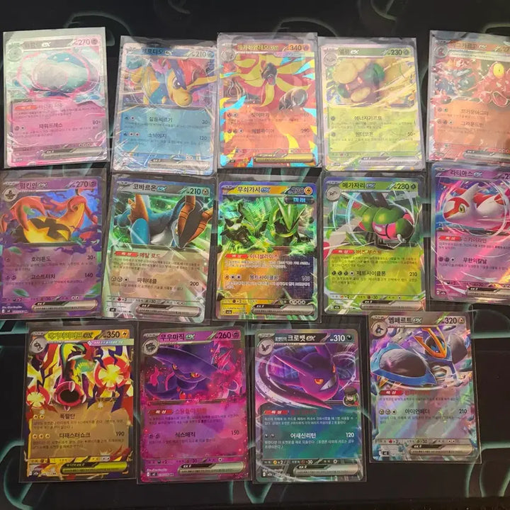 [BUNJANG] Pokemon Card Bundle Set - SR, CSR, AR, RR / 포켓몬카드 일괄28장 sr csr ar rr 골고로 있어요