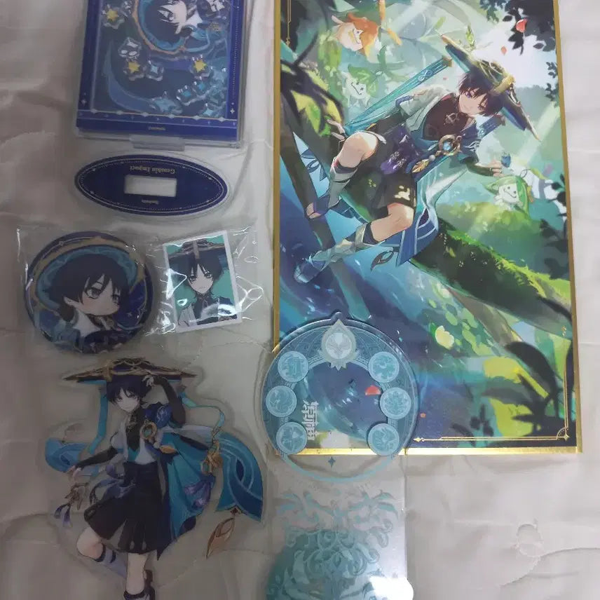 [BUNJANG] Genshin Impact Wanderer Merchandise Bundle Set / 원신 방랑자 굿즈 판매