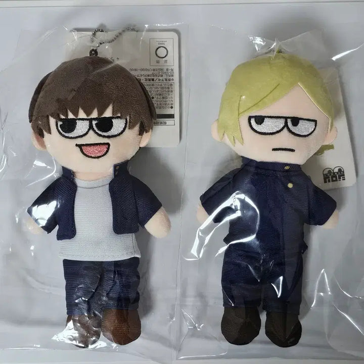 [BUNJANG] Nanamki Kento &amp; Haibara Yuu Jiroly Plush Set (2 pieces) Jujutsu Kaisen / [일괄/미개봉] 나나미 켄토&amp;하이바라 유우 지로리 누이 주술회전