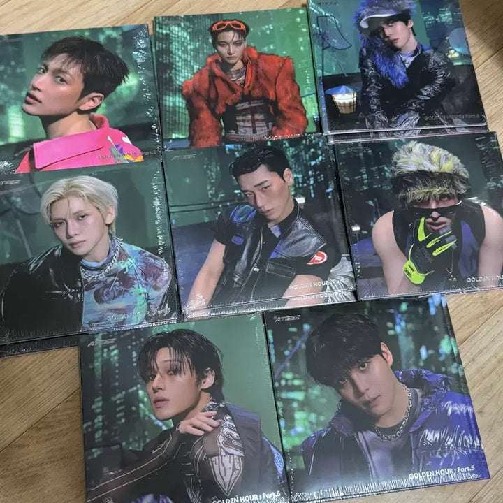 [BUNJANG] ATEEZ GOLDEN HOUR : Part.5 Bad Version Sealed Digipack Album Bundle Set / [현물]에이티즈 ATEEZ 골든아워 파트 5 bad 배드 미개봉 앨범 디지팩 set 대량 bulk
