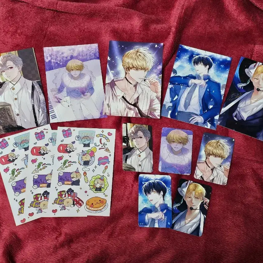 [BUNJANG] Demuthju Park Mundae Postcard, Photocard, Sticker Bundle Set / 데못죽 박문대 엽서,포카,스티커