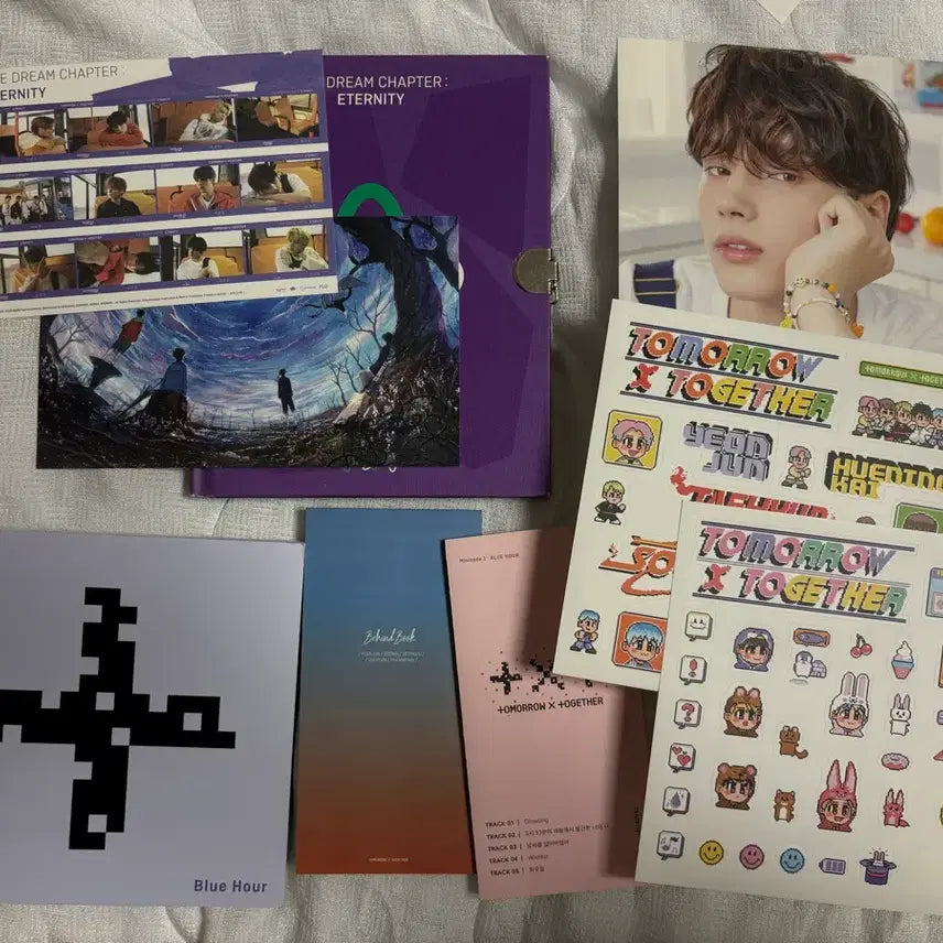 [BUNJANG] TXT "The Dream Chapter: ETERNITY" (Port Ver.) &amp; "minisode1 : Blue Hour" (R Ver.) Album Bundle Set / TXT 투바투 앨범 2종 일괄 (이티니티 Port + 블루아워 R)