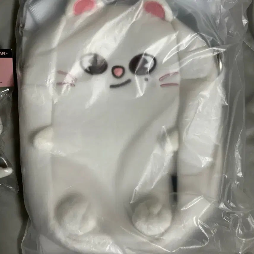 [BUNJANG] Stray Kids Run Away Japan Popup Jiniret Pouch &amp; Scrunchie Bundle Set / 일괄) 스키즈 런잇 재팬 팝업 - 현진 지니렛 파우치 스크런치