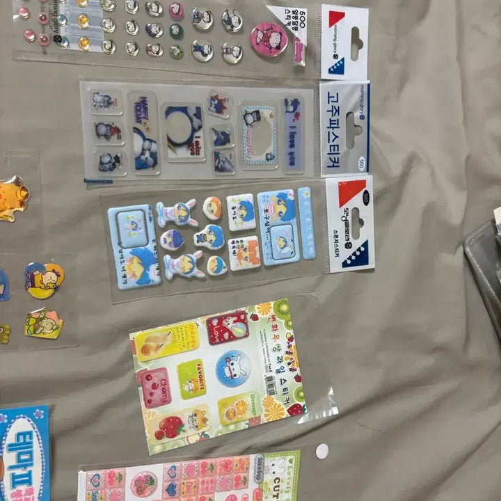[BUNJANG] Vintage Sticker Bundle Set / 고전스티커 일괄 판매