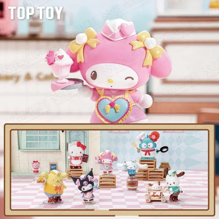[BUNJANG] Sanrio Cinnamoroll Restaurant Figure (Sealed) / [미개봉] 산리오 랜덤 피규어 > 시나모롤 레스토랑 피규어