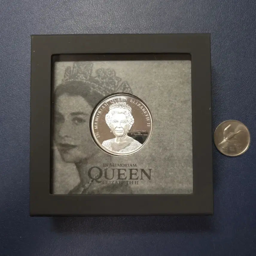 [BUNJANG] 2022 CIT Queen Elizabeth II Limited Edition Proof Silver Coin / 2022년 CIT사 퀸 엘리자베스2세 한정판 프루프은화  희귀은화수집용