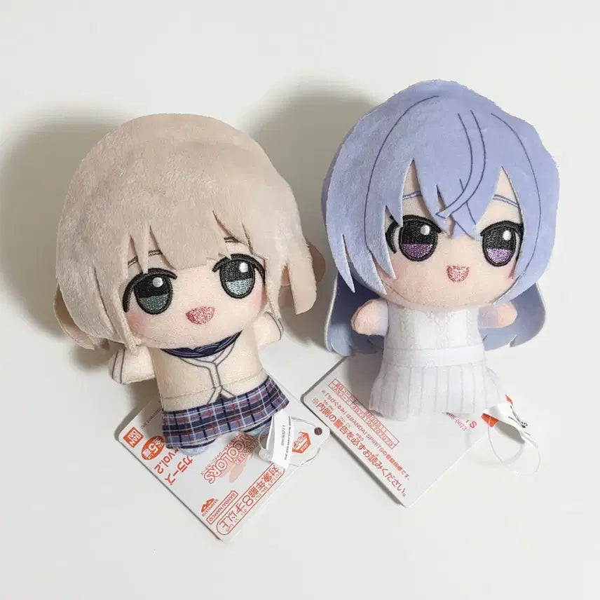 [BUNJANG] The Idolmaster Shiny Colors Asahi Serizawa &amp; Hana Suzuki Crane Plush Set / 아이돌마스터 샤니마스 샤니송 세리자와아사히스즈키하나 크레인 누이
