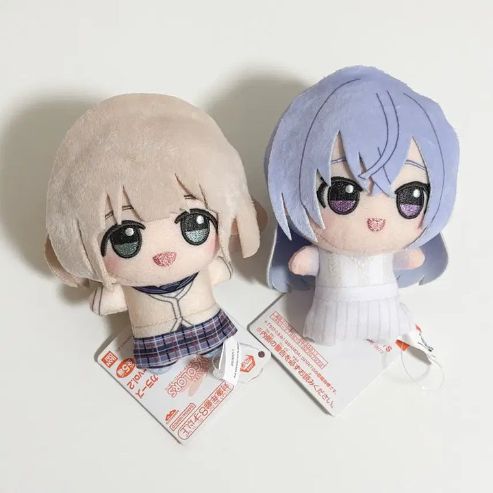 [BUNJANG] The Idolmaster Shiny Colors Asahi Serizawa &amp; Hana Suzuki Crane Plush Set / 아이돌마스터 샤니마스 샤니송 세리자와아사히스즈키하나 크레인 누이