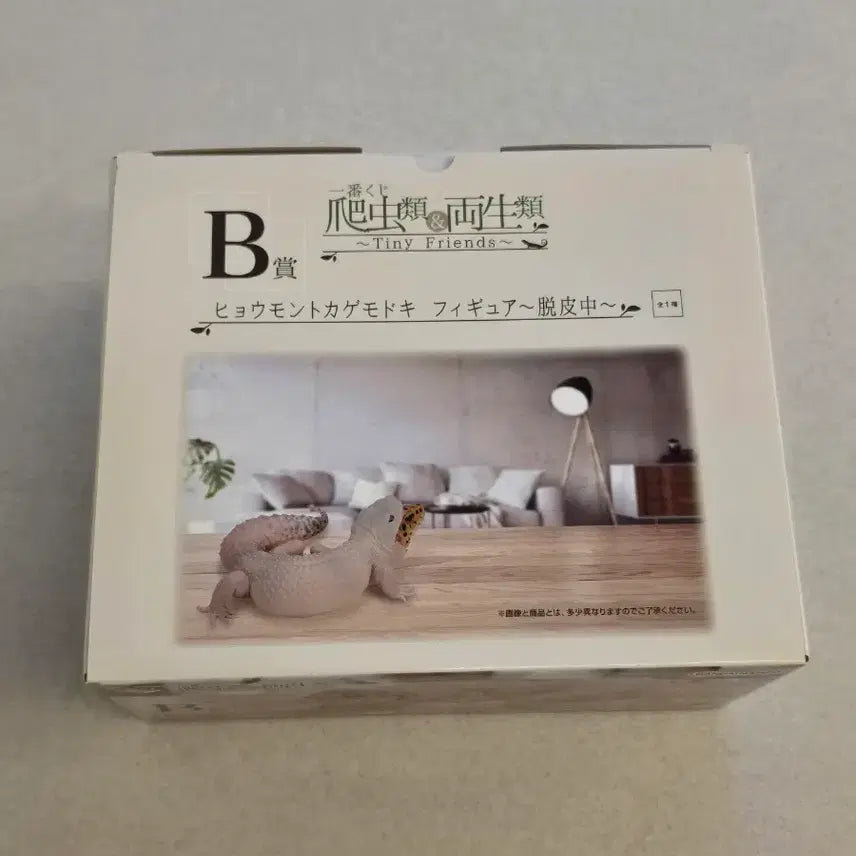 [BUNJANG] Ichiban Kuji Reptiles &amp; Amphibians Tiny Friends B Prize LeoPard Gecko (Shedding) Sealed / (미개봉) 이치방쿠지 파충류 &amp; 양서류 tiny friends B상