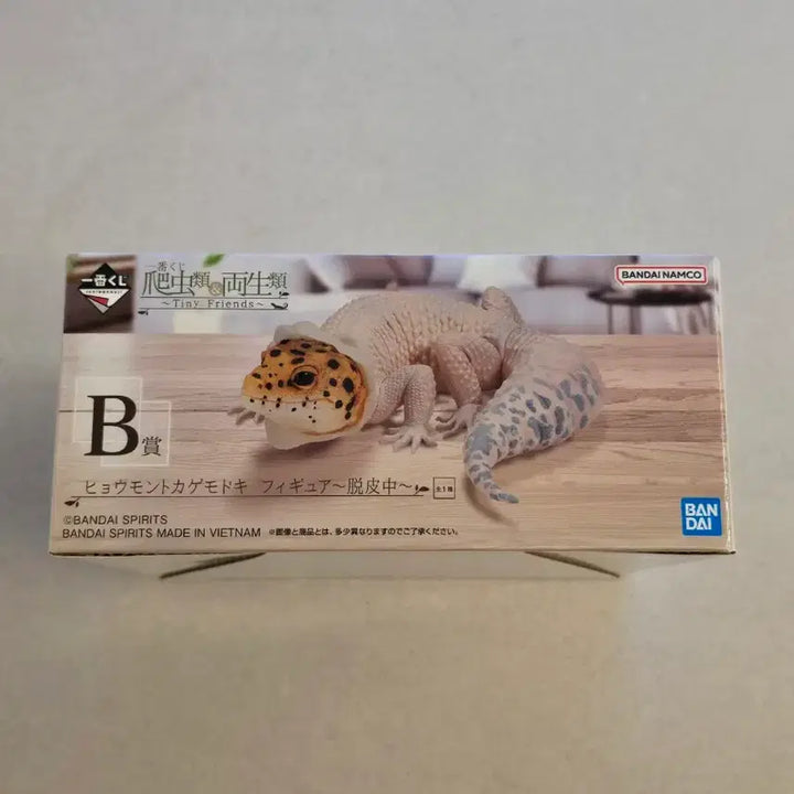 [BUNJANG] Ichiban Kuji Reptiles &amp; Amphibians Tiny Friends B Prize LeoPard Gecko (Shedding) Sealed / (미개봉) 이치방쿠지 파충류 &amp; 양서류 tiny friends B상