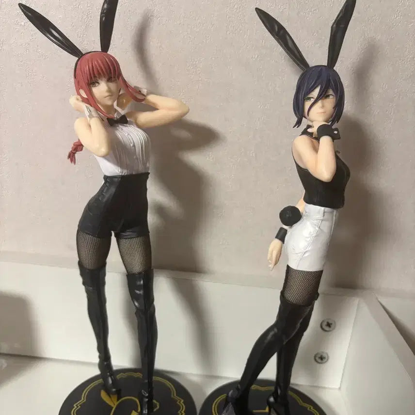 [BUNJANG] Chainsaw Man Makima &amp; Reze Bunny Girl Figure Bundle Set / 일괄) 체인소맨 비큐트 마키마 레제 바니걸 피규어