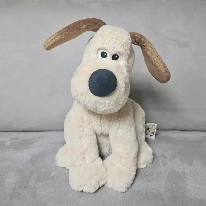 [BUNJANG] Wallace &amp; Gromit Official Sitting Backpack Plush / 정품 월레스와 그로밋 시팅 백팩 인형