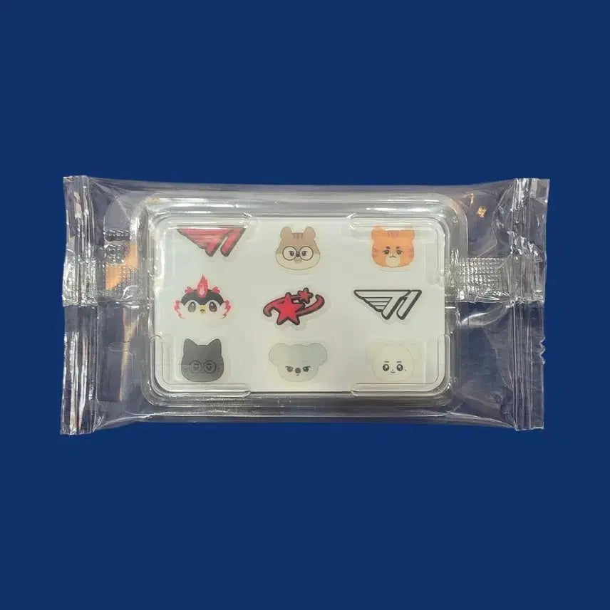 [BUNJANG] T1 X Easy Derm Animal Friends Patch Photocard / T1 X 이지덤 애니멀 프렌즈  패치 미개봉 새상품