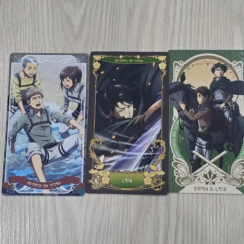 [BUNJANG] Attack on Titan Arcana Bundle Set / 진격의거인 아르카나 일괄 진격거