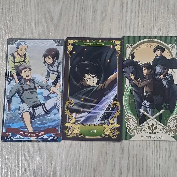 [BUNJANG] Attack on Titan Arcana Bundle Set / 진격의거인 아르카나 일괄 진격거