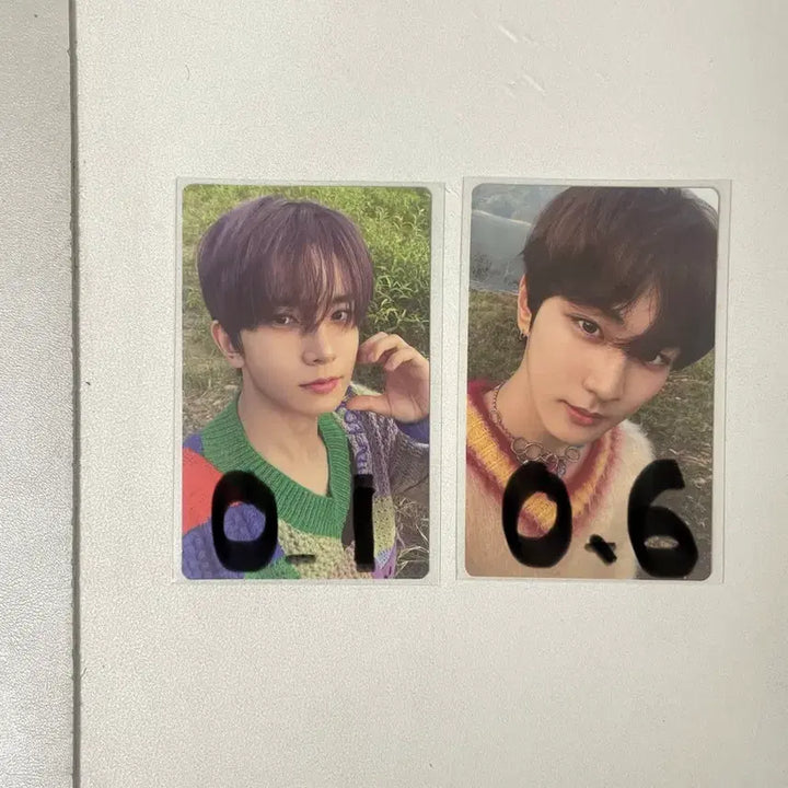 [BUNJANG] ENHYPEN Orange Flower Photocard [Jungwon, Evan] / 엔하이픈 오렌지 플라워 [정원, 에반]  포카