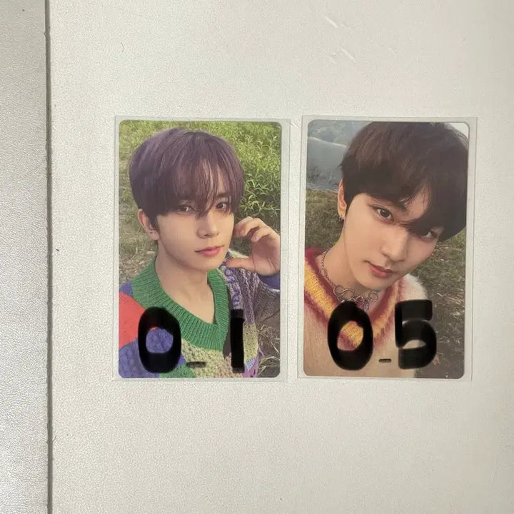 [BUNJANG] ENHYPEN Orange Flower Photocard [Jungwon, Evan] / 엔하이픈 오렌지 플라워 [정원, 에반]  포카