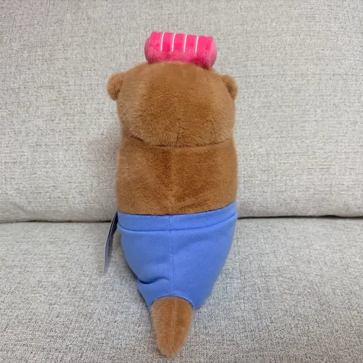 [BUNJANG] Home Protector Usowoozoozzo Brown 27cm Medium Plush Doll / 정품 홈프로텍터 우소우소짱 브라운 27cm 중형 인형