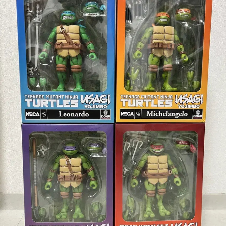 [BUNJANG] NECA Teenage Mutant Ninja Turtles Usagi Yojimbo Series Bundle Set / 네카 닌자거북이 우사기 요짐보 시리즈 일괄