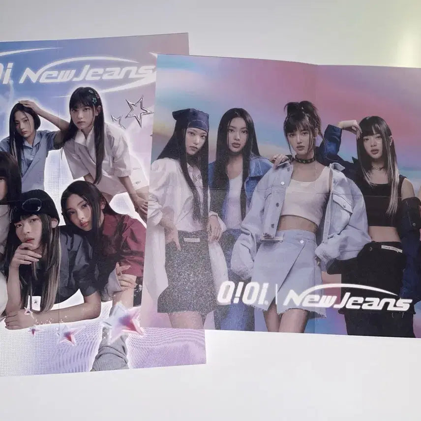 [BUNJANG] NewJeans 0!Oi Collaboration Poster / 뉴진스 0!Oi 콜라보 포스터