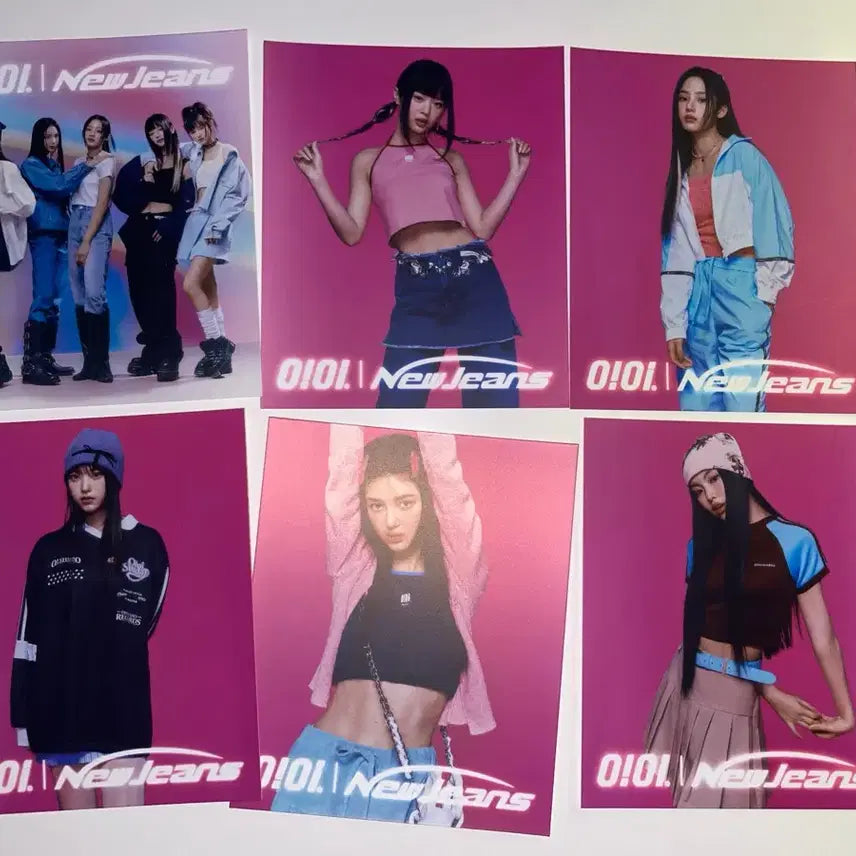 [BUNJANG] NewJeans 0!Oi Collaboration Poster / 뉴진스 0!Oi 콜라보 포스터