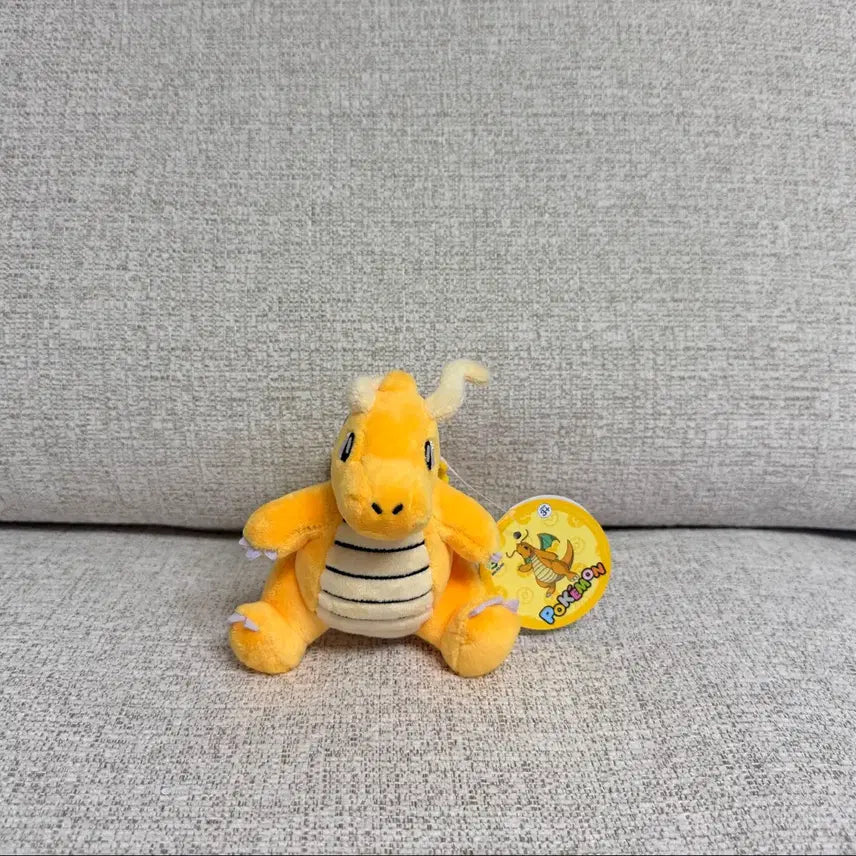 [BUNJANG] Official Pokemon Dragonite Keyring Plush 13cm / 정품 포켓몬스터 망나뇽 키링 인형 13cm