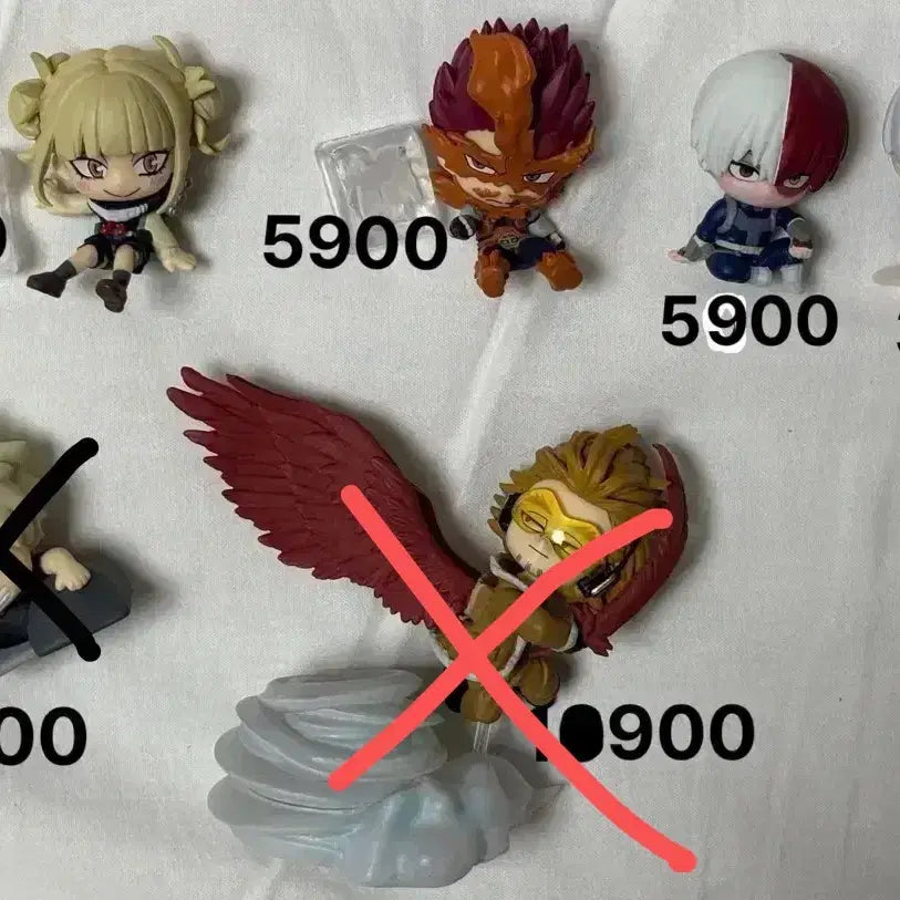 [BUNJANG] My Hero Academia Gacha Figures / 나의 히어로 아카데미아 가챠피규어