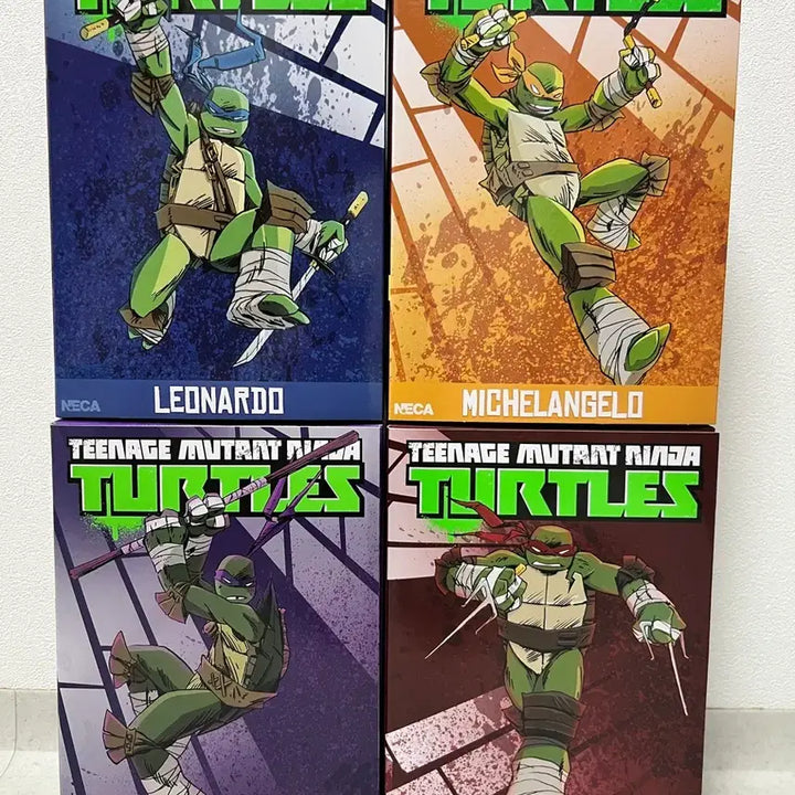 [BUNJANG] NECA Teenage Mutant Ninja Turtles 2012 Cartoon Series Bundle Set / 네카 닌자거북이 2012 카툰 일괄 판매