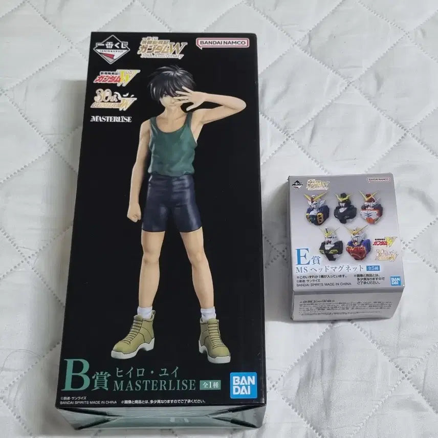 [BUNJANG] Gundam Wing Ichiban Kuji B Prize Figure Service Set / [택포6.5/미개봉] 건담 w 이치방쿠지 제일복권 B상 피규어 서비스 증정