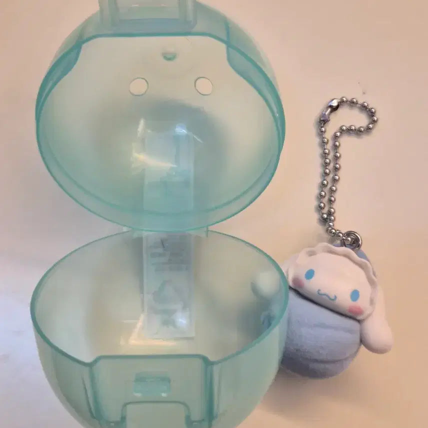 [BUNJANG] Sanrio Cinnamoroll Podaegi Figure Keyring / [새상품] 산리오 가챠 > 시나모롤 포대기 피규어 키링