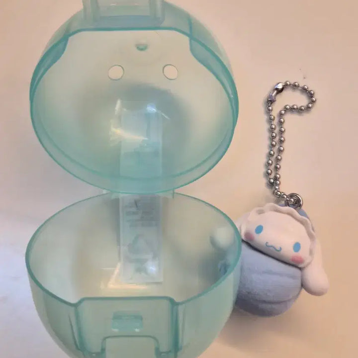 [BUNJANG] Sanrio Cinnamoroll Podaegi Figure Keyring / [새상품] 산리오 가챠 > 시나모롤 포대기 피규어 키링