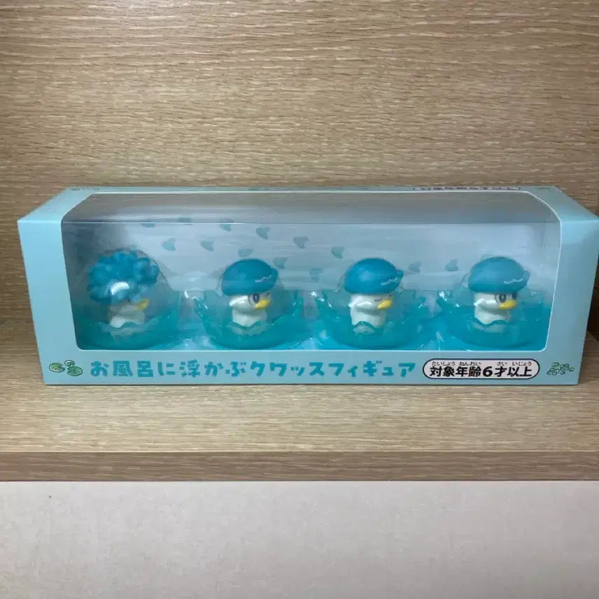[BUNJANG] Pokemon Pikachu Floating Bath Figure Set (Sealed) / 급처?미개봉)일판 물에뜨는 목욕 꾸왁스 피규어 세트 판매 피카츄