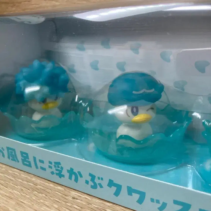 [BUNJANG] Pokemon Pikachu Floating Bath Figure Set (Sealed) / 급처?미개봉)일판 물에뜨는 목욕 꾸왁스 피규어 세트 판매 피카츄