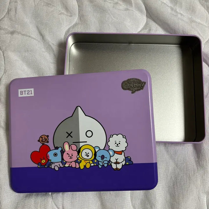[BUNJANG] BT21 Tin Case + Notebook Set / BT21 틴케이스 + 노트