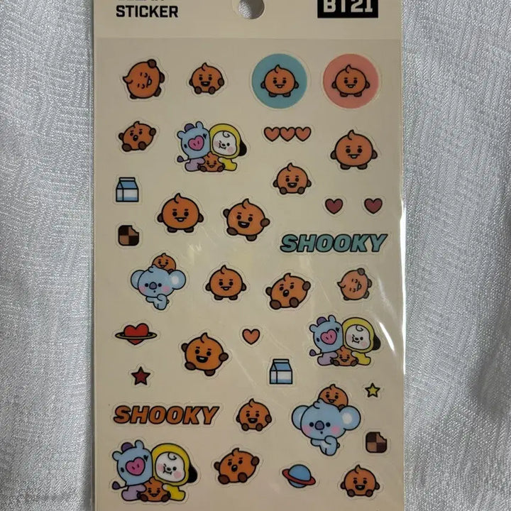 [BUNJANG] BTS BT21 Character Sticker Bundle Set / 방탄소년단 BT21 캐릭터 스티커 7장 일괄