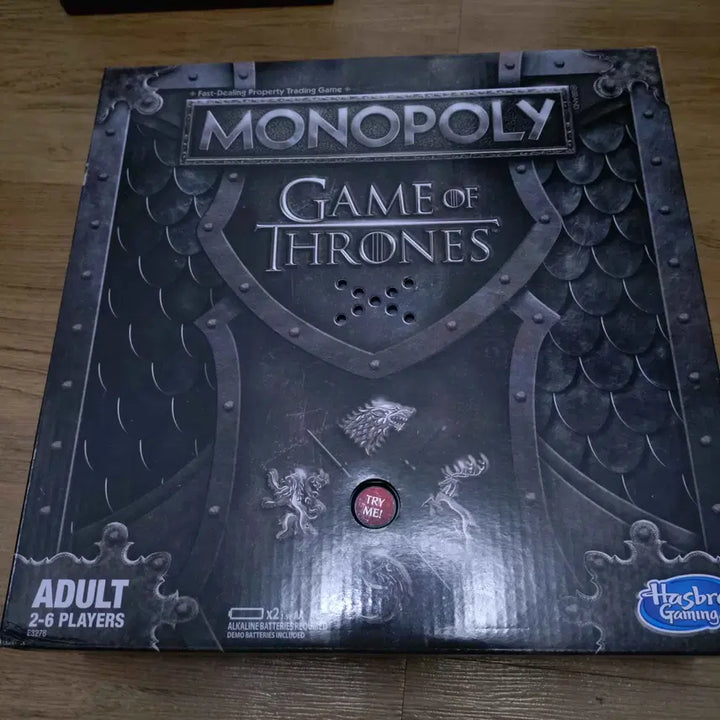 [BUNJANG] Monopoly Game of Thrones Edition Board Game / 모노폴리 왕좌의 게임